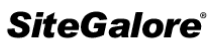 sitegalore landing page